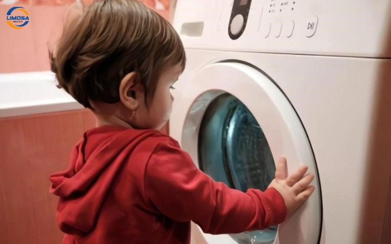 Các lỗi thường gặp thi thực hiện theo cách mở khoá trẻ em trên máy giặt LG