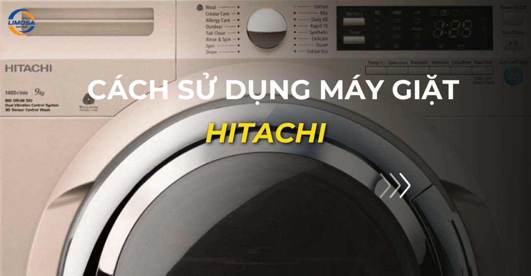 cách sử dụng máy giặt hitachi_