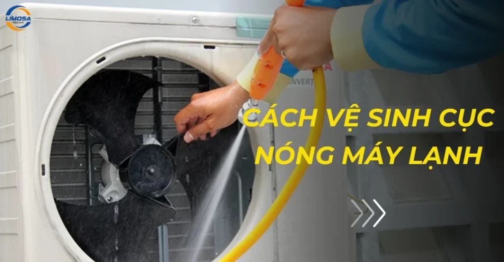 Cách vệ sinh cục nóng máy lạnh