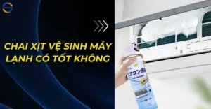 Chai xịt vệ sinh máy lạnh có tốt không