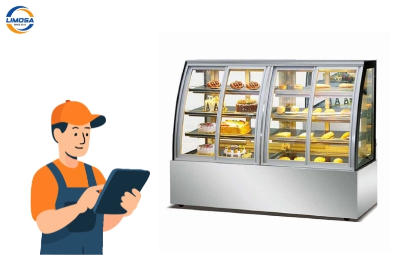 Chính sách bảo hành tủ trưng bày bánh kem tại Điện Lạnh Limosa