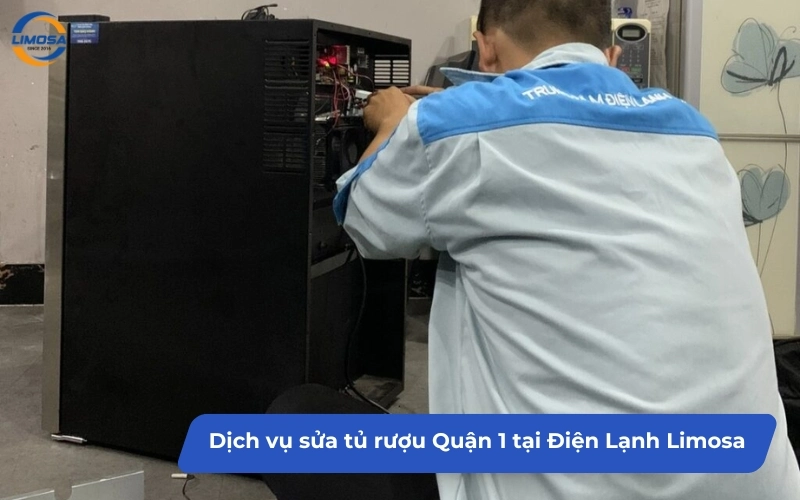 Lý do khách hàng tin chọn sửa tủ rượu Quận 1 tại Điện Lạnh Limosa