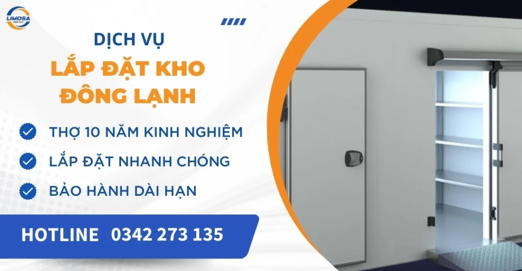 Lắp đặt kho đông lạnh