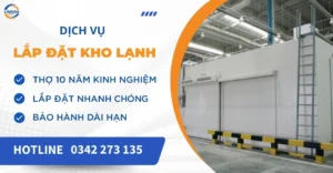 Dịch vụ lắp đặt kho lạnh