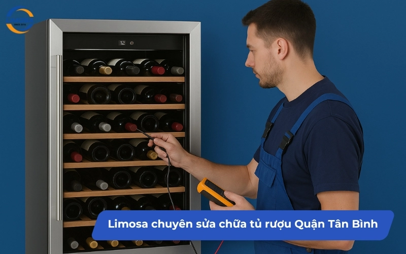 Limosa chuyên sửa chữa tủ rượu Quận Tân Bình