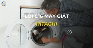 lỗi c16 máy giặt hitachi_
