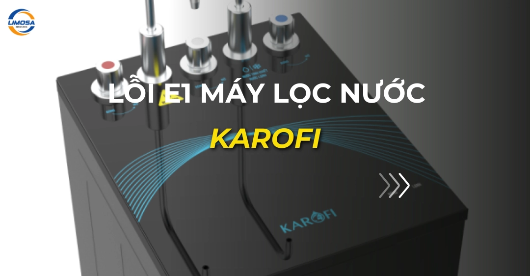 lỗi e1 máy lọc nước karofi