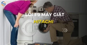 lỗi f9 máy giặt hitachi_