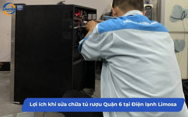 Những lợi ích khi sửa chữa tủ rượu Quận 6 tại Điện lạnh Limosa