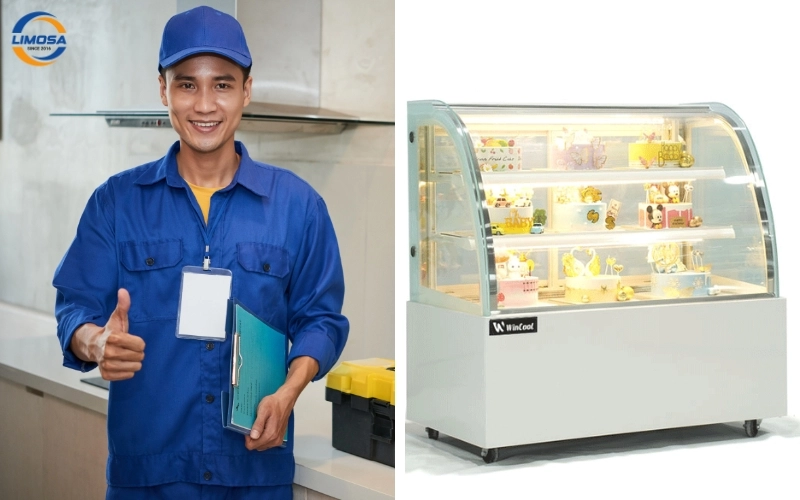 Tại sao nên chọn Điện Lạnh Limosa khi cần sửa tủ trưng bày bánh kem?