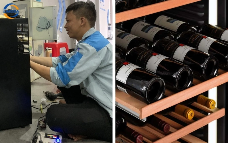 Lý do nên sửa tủ rượu Hóc Môn tại đơn vị Điện lạnh Limosa