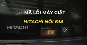 mã lỗi máy giặt hitachi nội địa_