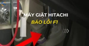máy giặt hitachi báo lỗi f1_