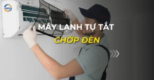 máy lạnh tự tắt chớp đèn