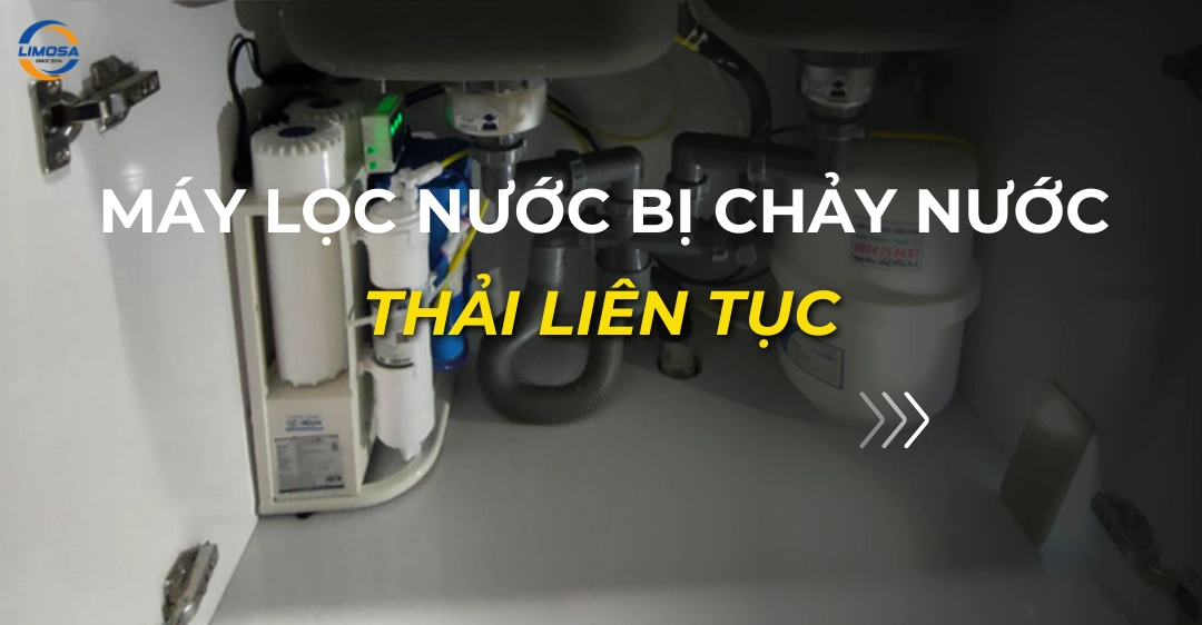 Cách xử lý máy lọc nước bị chảy nước thải liên tục máy lọc nước bị chảy nước thải liên tục