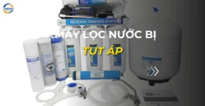 máy lọc nước bị tụt áp