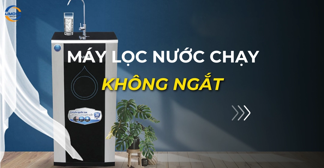 Máy lọc nước chạy không ngắt: Nguyên nhân và giải pháp máy lọc nước chạy không ngắt