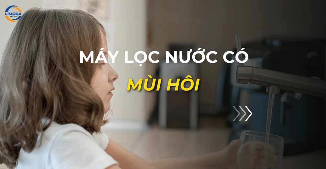 Máy lọc nước có mùi hôi: Hướng dẫn chẩn đoán và khắc phục máy lọc nước có mùi hôi