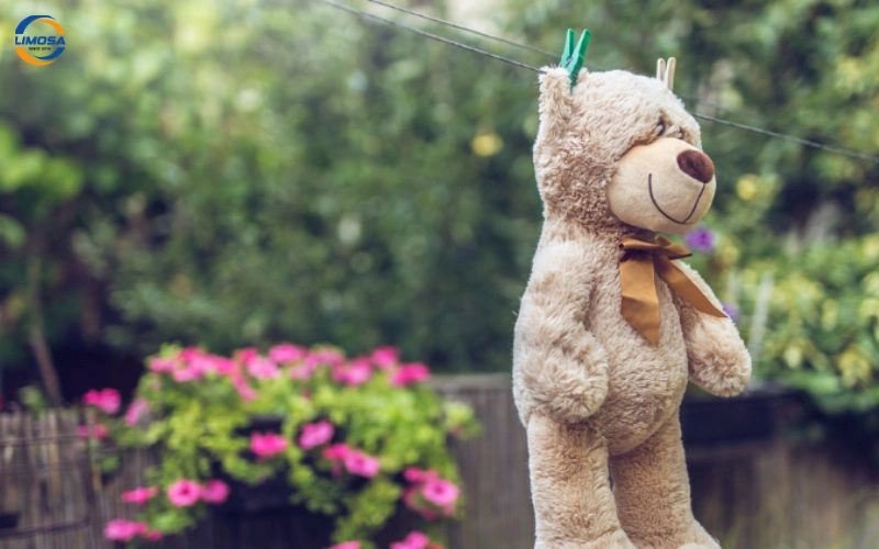 Mẹo hay để gấu bông luôn đẹp khi sấy gấu bông bằng máy sấy