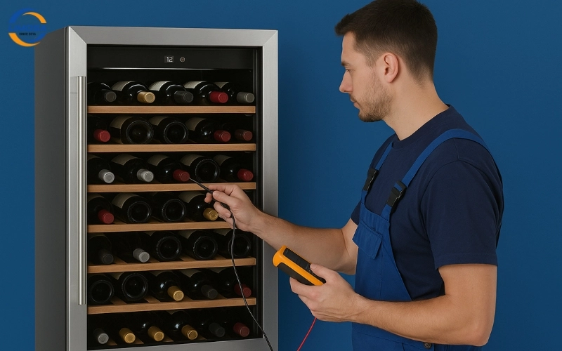 Những lỗi tủ rượu vang thường gặp cần xử lý sớm