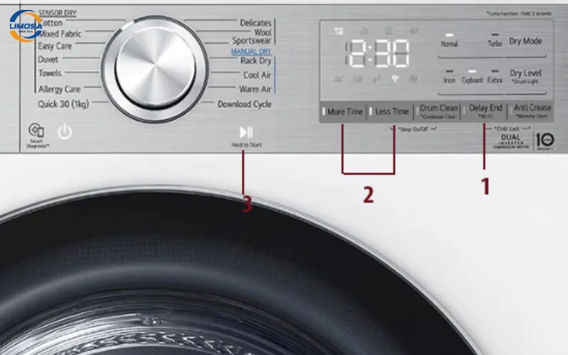 Phân loại các ký hiệu cơ bản trên máy sấy