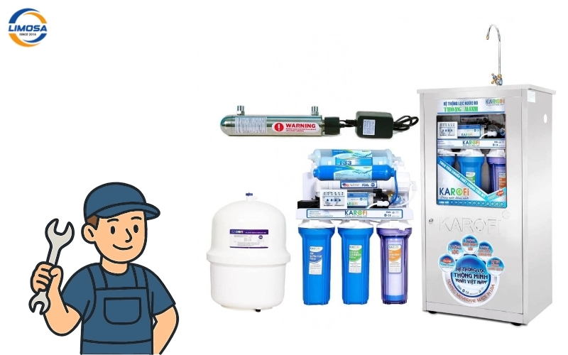 Quy trình sửa chữa máy lọc nước tại nhà