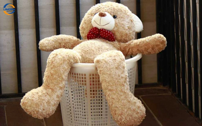 Sai lầm thường gặp khi sấy gấu bông bằng máy sấy