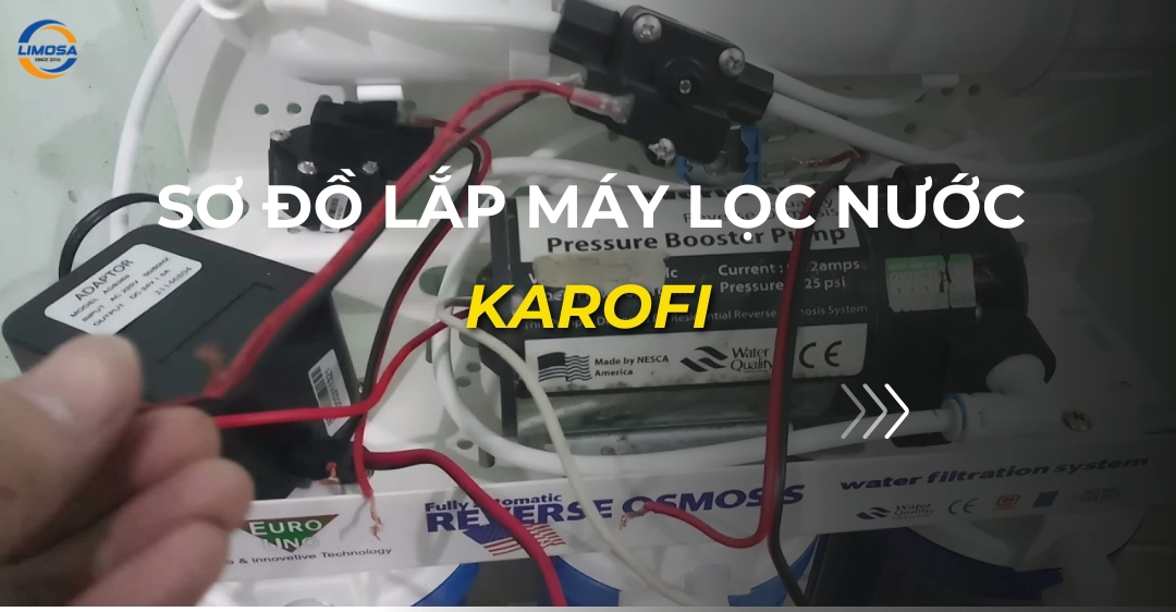 sơ đồ lắp máy lọc nước karofi