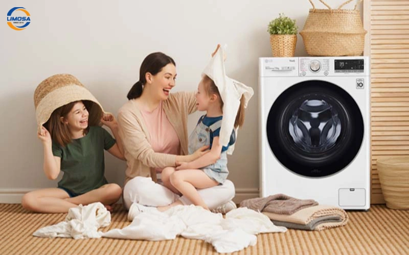 Sự khác biệt trong cách sử dụng máy giặt cửa ngang LG với các dòng phổ biến