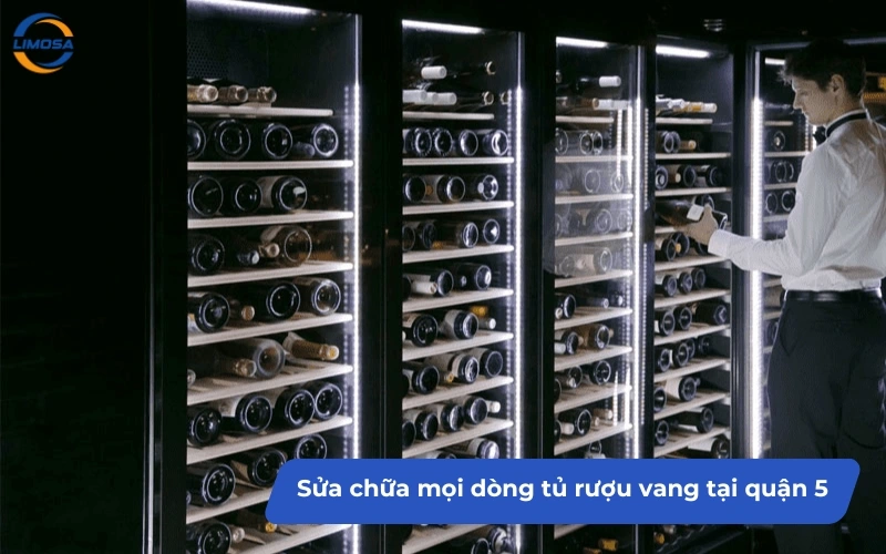 Chuyên nhận sửa chữa tủ bảo quản rượu vang tại Quận 5 theo yêu cầu