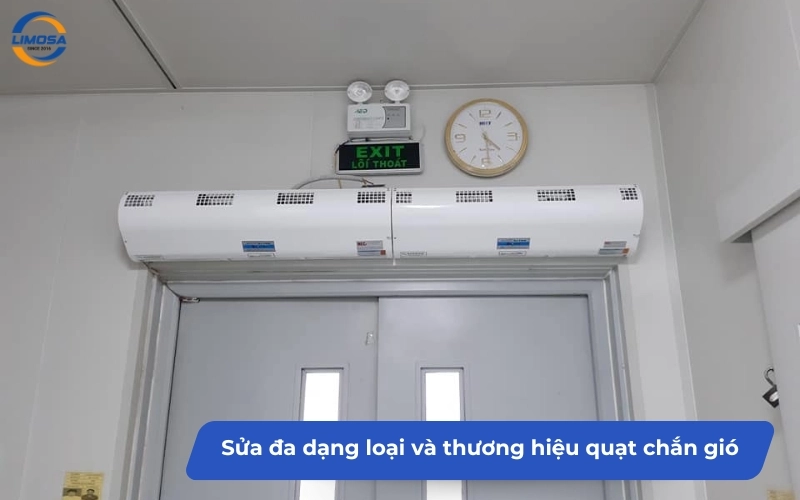 Điện Lạnh Limosa nhận sửa đa dạng loại và thương hiệu quạt chắn gió