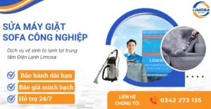 Dịch vụ sửa máy giặt sofa công nghiệp