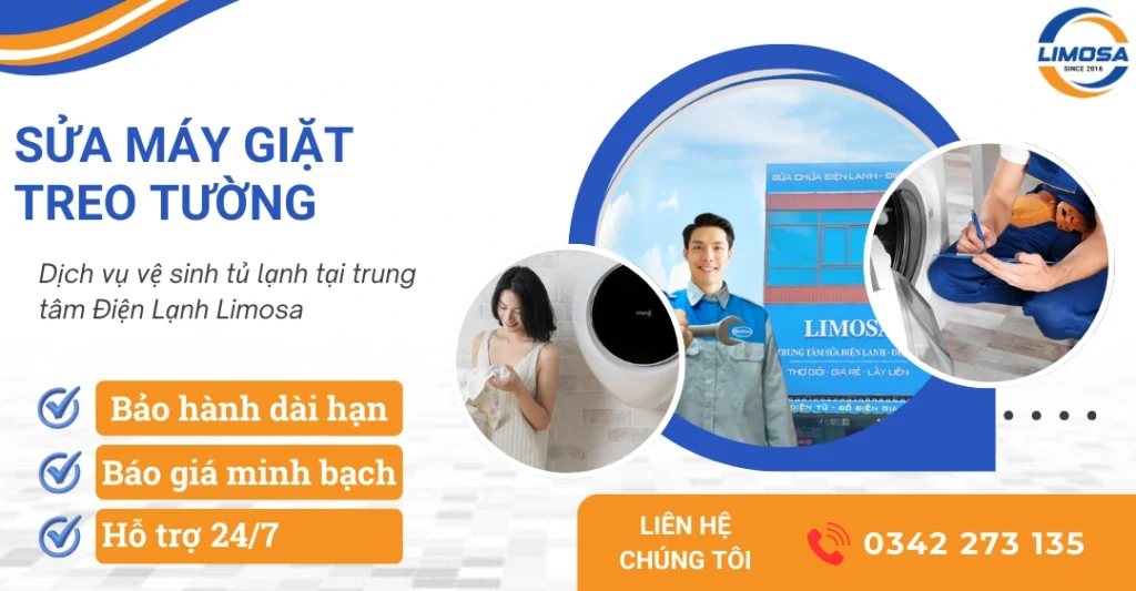 Dịch vụ sửa máy giặt treo tường