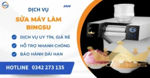 Sửa máy làm bingsu