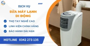 Sửa máy lạnh di động