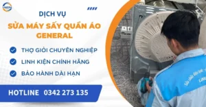 Sửa máy sấy quần áo General