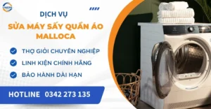 Sửa máy sấy quần áo Malloca