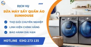 Sửa máy sấy quần áo Sunhouse
