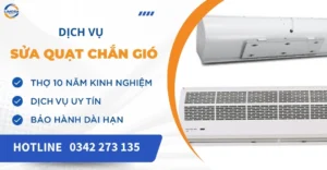 Sửa quạt chắn gió