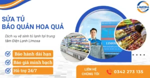 Dịch vụ sửa tủ bảo quản hoa quả