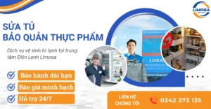 Dịch vụ sửa tủ bảo quản thực phẩm