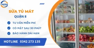 Dịch vụ sửa tủ mát quận 8