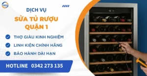 Sửa tủ rượu quận 1