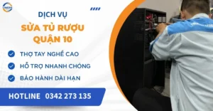 Sửa tủ rượu quận 10