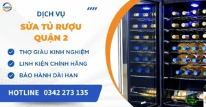 Sửa tủ rượu quận 2