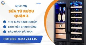 Sửa tủ rượu quận 3