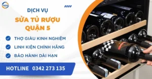 Sửa tủ rượu quận 5