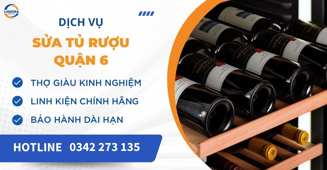 Sửa tủ rượu quận 6