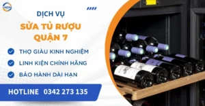 Sửa tủ rượu quận 7