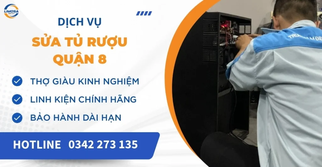 Sửa tủ rượu quận 8
